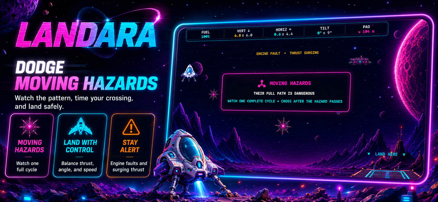 Landara flight mission
