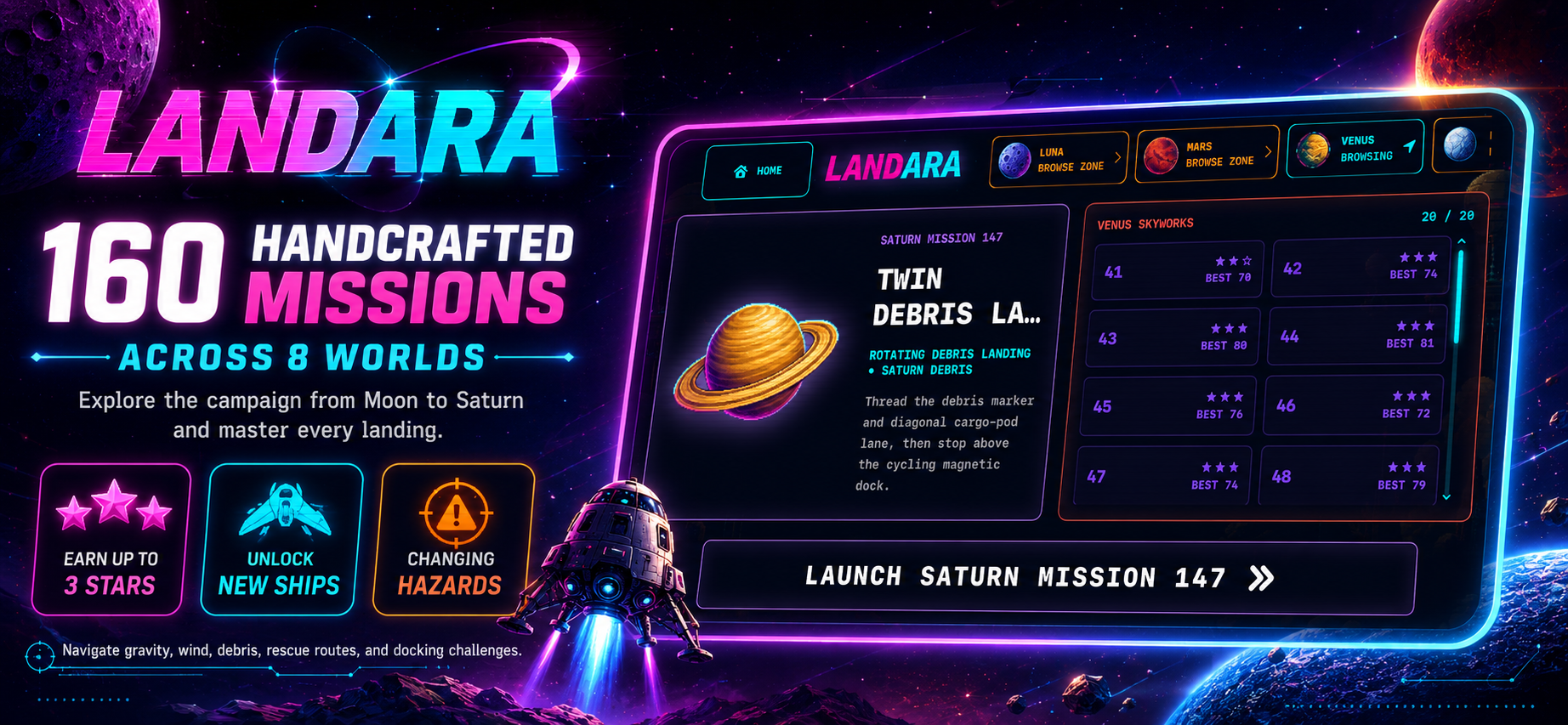Landara planetary campaign